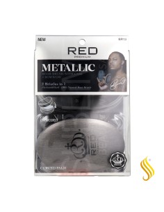 Red Kiss Pocket Mixed Boar Brush Silver Cepillo